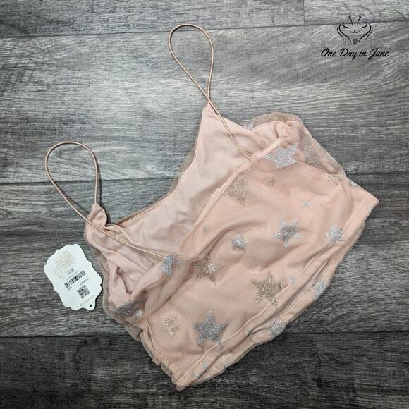 Altar'd State Crop Spaghetti Strap Tank Top Size M - Picture 5 of 5